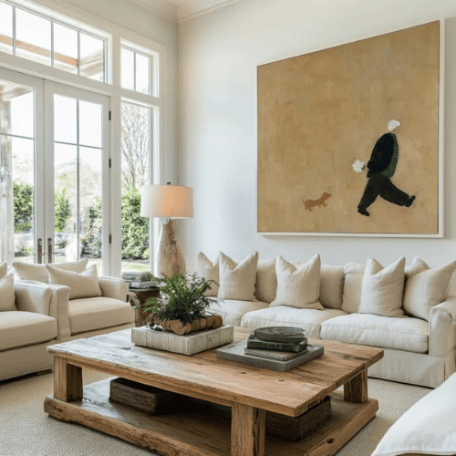 Gentle Stroll Canvas Art Capturing Solitude Memory Within Quiet Moments